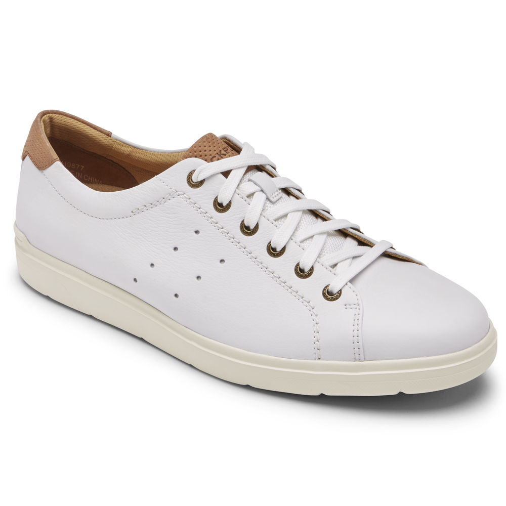 Rockport Mens Sneakers White - Total Motion Lite Lace-to-Toe - UK 130-ZRYOVA